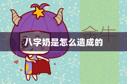 八字奶是怎么造成的