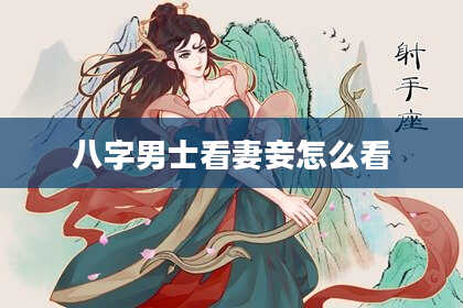 八字男士看妻妾怎么看