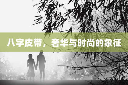 八字皮带，奢华与时尚的象征
