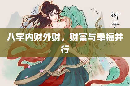 八字内财外财，财富与幸福并行