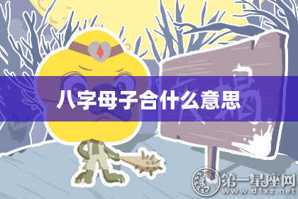 八字母子合什么意思