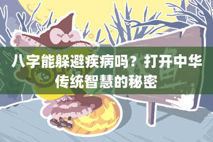 八字能躲避疾病吗？打开中华传统智慧的秘密
