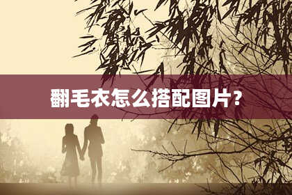 翻毛衣怎么搭配图片？