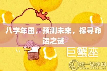 八字年田，预测未来，探寻命运之谜