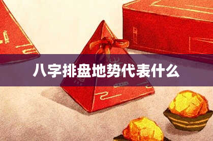 八字排盘地势代表什么