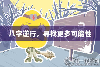 八字逆行，寻找更多可能性