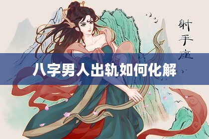 八字男人出轨如何化解