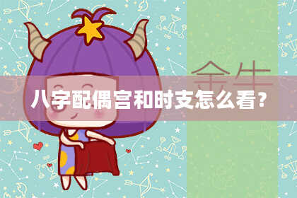 八字配偶宫和时支怎么看?