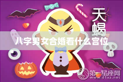 八字男女合婚看什么宫位
