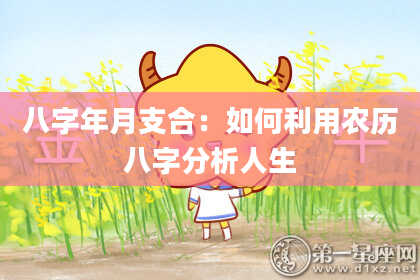 八字年月支合：如何利用农历八字分析人生