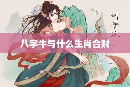 八字牛与什么生肖合财