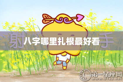 八字哪里扎根最好看