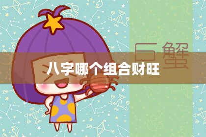 八字哪个组合财旺