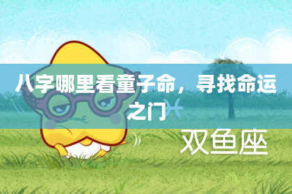 八字哪里看童子命，寻找命运之门