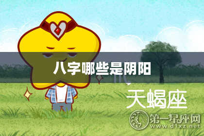 八字哪些是阴阳
