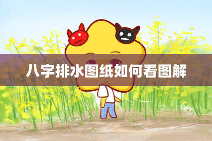 八字排水图纸如何看图解