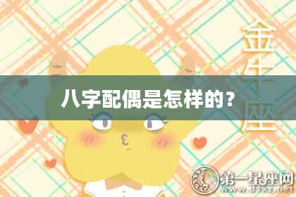 八字配偶是怎样的？