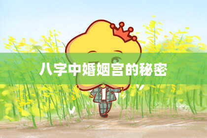 八字中婚姻宫的秘密