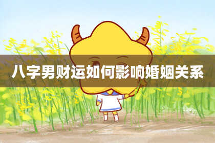 八字男财运如何影响婚姻关系