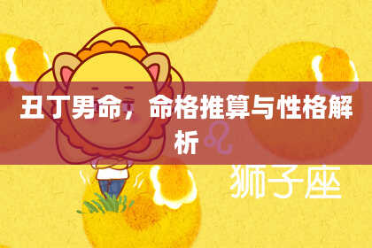 丑丁男命，命格推算与性格解析