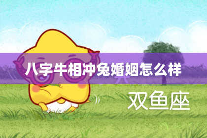 八字牛相冲兔婚姻怎么样