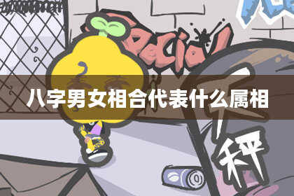 八字男女相合代表什么属相