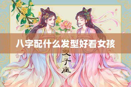 八字配什么发型好看女孩