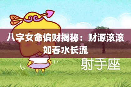 八字女命偏财揭秘：财源滚滚如春水长流