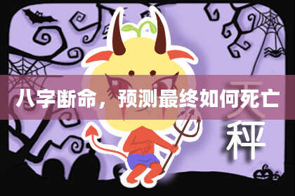 八字断命，预测最终如何死亡