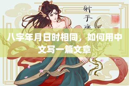 八字年月日时相同，如何用中文写一篇文章