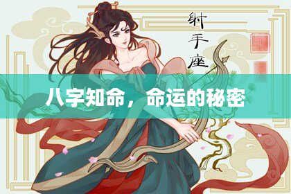 八字知命，命运的秘密