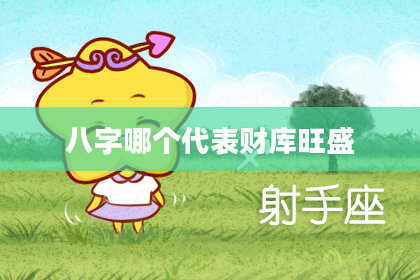 八字哪个代表财库旺盛