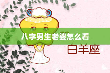 八字男生老婆怎么看