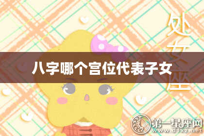 八字哪个宫位代表子女
