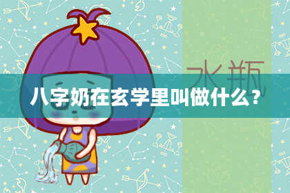 八字奶在玄学里叫做什么？