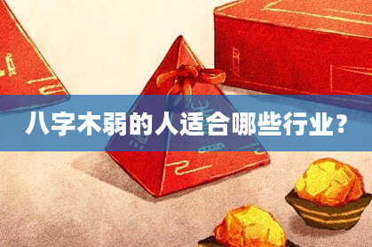 八字木弱的人适合哪些行业？