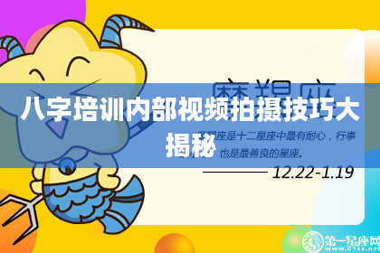 八字培训内部视频拍摄技巧大揭秘