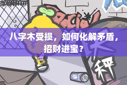 八字木受损，如何化解矛盾，招财进宝？