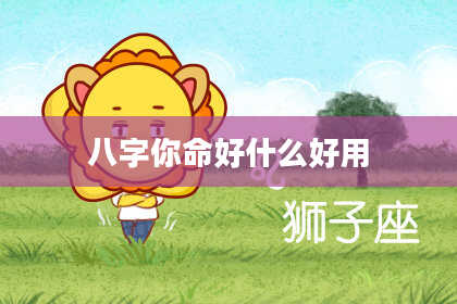 八字你命好什么好用