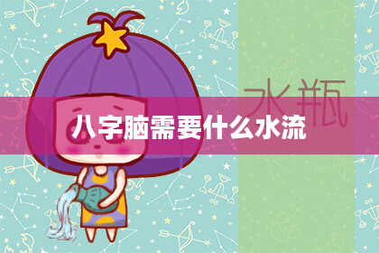 八字脑需要什么水流