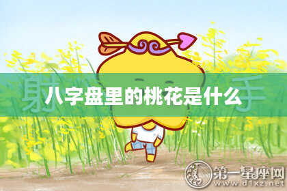 八字盘里的桃花是什么