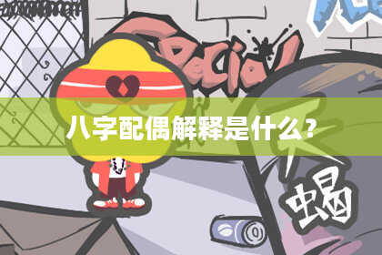 八字配偶解释是什么?