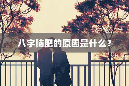 八字脑肥的原因是什么？