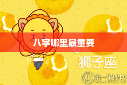 八字哪里最重要