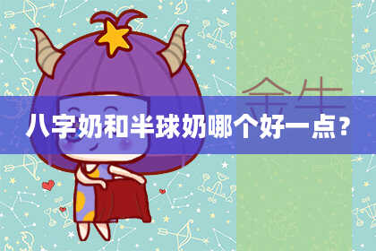 八字奶和半球奶哪个好一点？