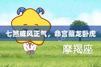 七煞威风正气，命宫藏龙卧虎