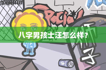 八字男孩士汪怎么样？