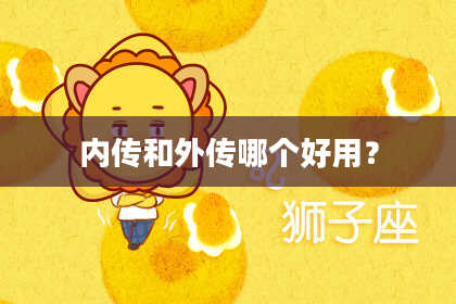 内传和外传哪个好用?