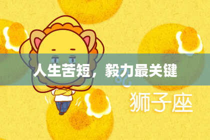 人生苦短,毅力最关键