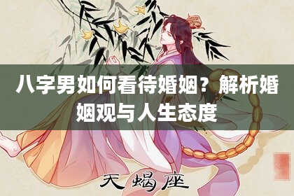 八字男如何看待婚姻？解析婚姻观与人生态度